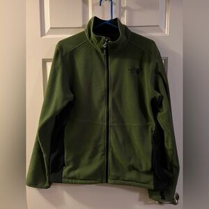 The North Face Men's Olive and Black Performance Jacket